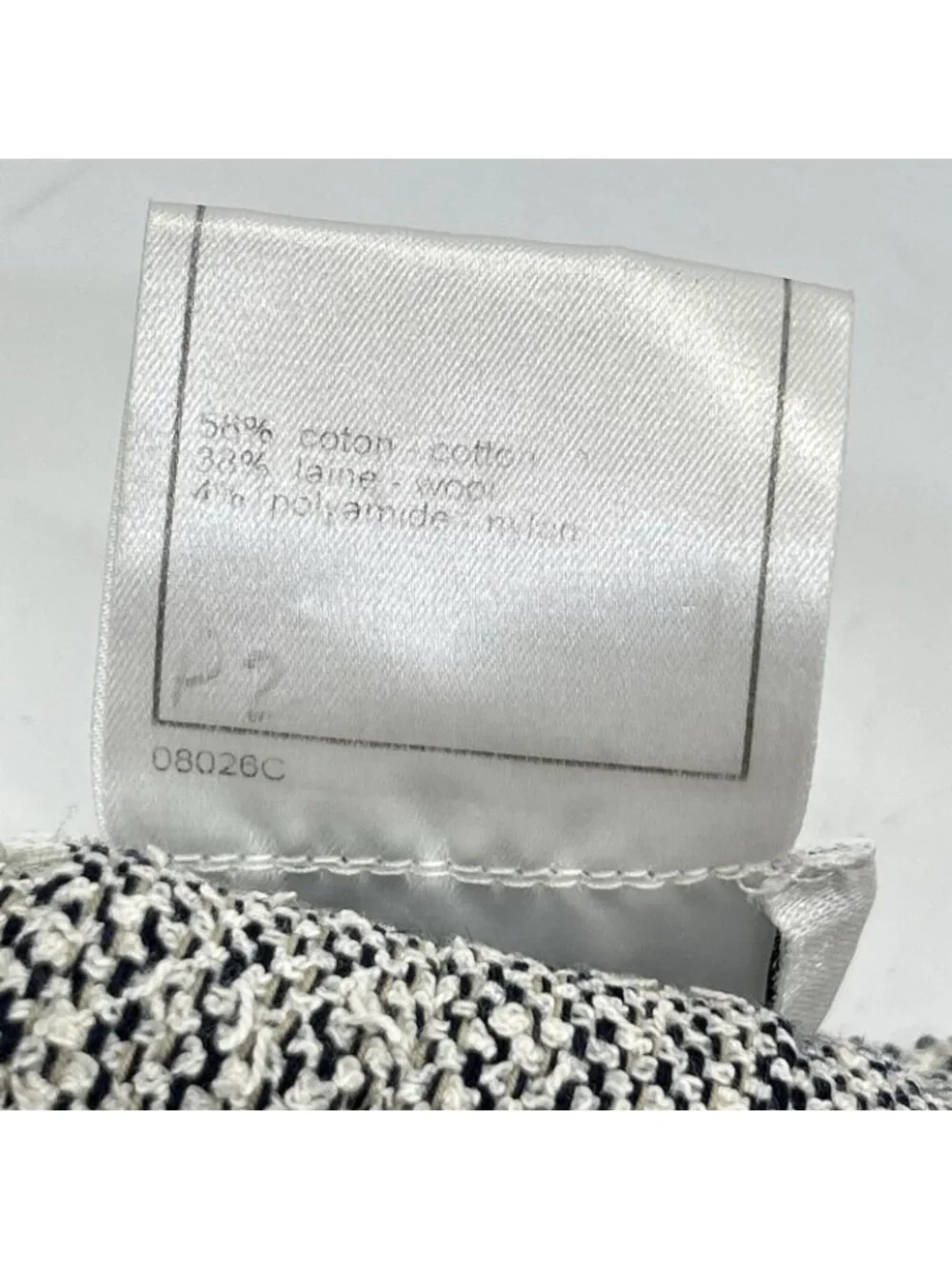 Chanel Gray CC Logo Button Sleeveless Tweed Pullover Sweater 38
